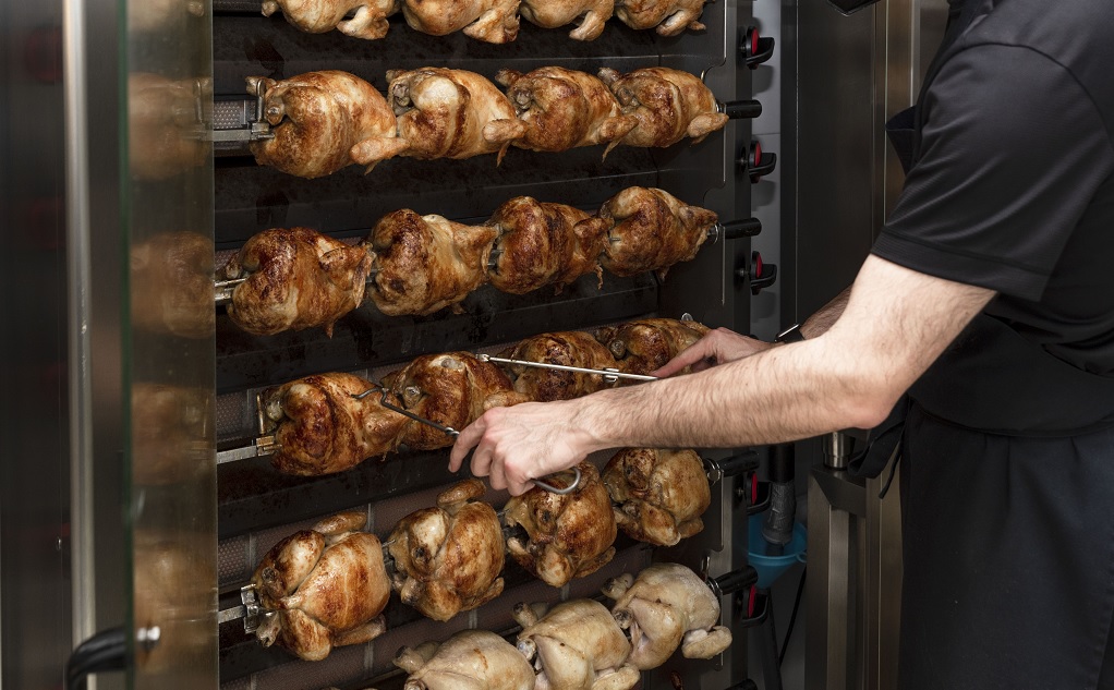 rotisor pui profesional